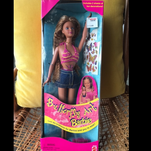 barbie butterfly tattoo